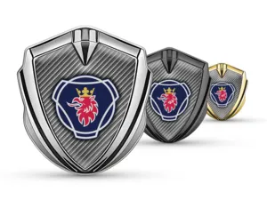 Scania Badge Self Adhesive Racing Look High-Quality